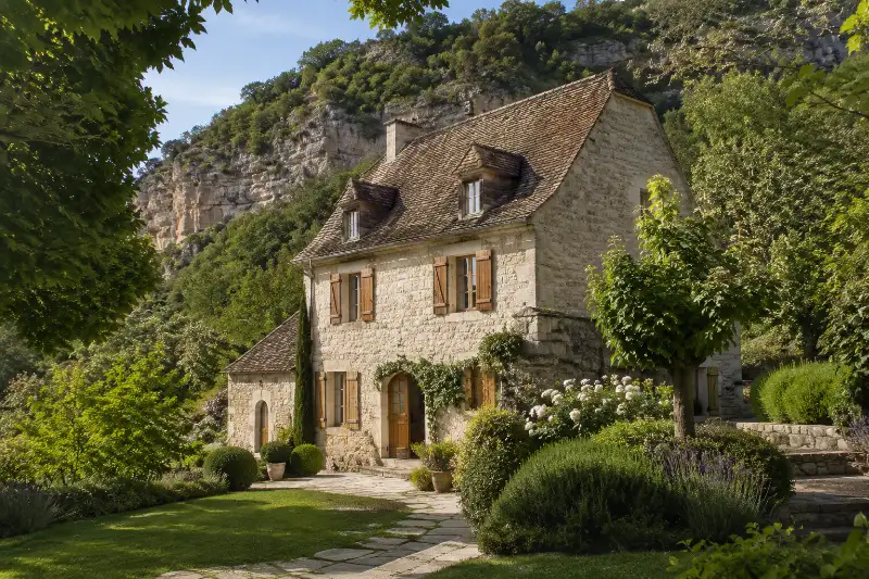 Agence immobilière Rocamadour — village médiéval et causse de Gramat